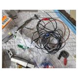 Large Lot of Electrical Supplies, Various Wire, Ext. Cords and more