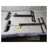 Adjustable Height Material Roller Stands