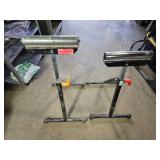 Adjustable Height Material Roller Stands