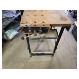 Folding Work Bench / Table with Side Clamp