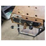 Folding Work Bench / Table with Side Clamp