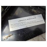 Universal Mobile Base Rolling Stand for Shop Tools on Stands