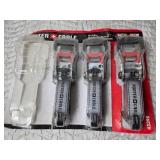 Lot of 3 Porter Cable Ratchet Straps