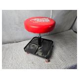 Big Red Mechanics Shop Stool