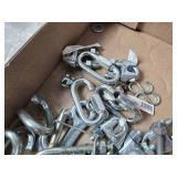 Large Lot of Mixed Quick Links, Pins and Other Items