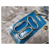 Large Lot of Mixed Quick Links, Pins and Other Items