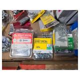 Large Lot of Different Screws and Fasteners