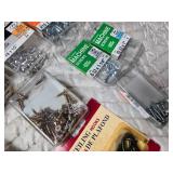 Large Lot of Different Screws and Fasteners