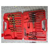 Miscellaneous Drill Bits in Cases - Sets are not complete