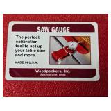 Woodpeckers Saw Gauge Calibration Tool