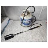 Propane Tank and Weed Torch