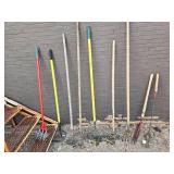 Garden Weasel, Rake, Hoe, Weed Cutters