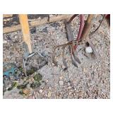 Garden Weasel, Rake, Hoe, Weed Cutters