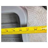 Lot of 5 Bussing Tubs for Storage and Organizing