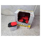 Lot of 8 Bits and Bolts Storage Containers