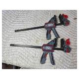 Lot of 2 Crescent Connect Modular Clamp System 18" Bar Clamps