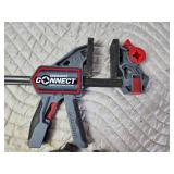 Lot of 2 Crescent Connect Modular Clamp System 18" Bar Clamps