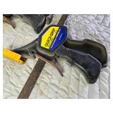 Lot of 2 - 36" Quick Grip Bar Clamps