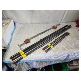 33" Bar Clamp and Bar Clamp Pipes