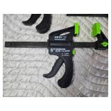 Lot of 4 - 6" Grip Bar Clamps