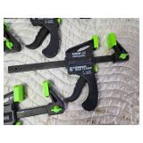 Lot of 4 - 6" Grip Bar Clamps