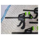 Lot of 4 - 6" Grip Bar Clamps