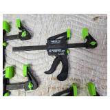 Lot of 4 - 6" Grip Bar Clamps