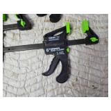 Lot of 4 - 6" Grip Bar Clamps