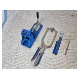 Kreg Pocket Hole Jig, Clamp, Bits