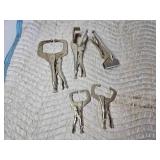 Variety of Vice Grip Clamps
