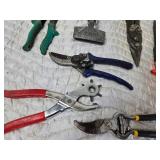 Tin Snips, Pruner, Leather Punch and More