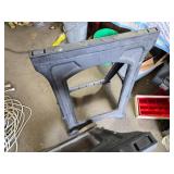 Pair of Plastic Folding Saw Horses