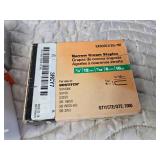 Partial Boxes of Finish Nails, Staples, Brad Nails