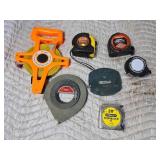 Lot of Different Length Tape Measuers
