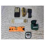 Strait Line Laser Level, Johnson Laser Level, Stud Finders
