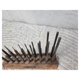 Tekton Punch Set with Wood Storage Base