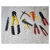 Bolt Cutter, Wire Strippers, Snap Ring Tool and others