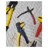 Bolt Cutter, Wire Strippers, Snap Ring Tool and others