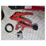 Small Torch, Pipe Cutters, Pex Tool