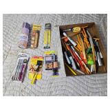 Lot of a Variety of Pencils, Markers, Sharpeners