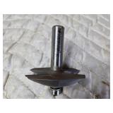 Amana Tool Carbide Tipped Chamfer 60 Degree x 2-1/2 Dia x 5/8 x 1/2 Inch Shank