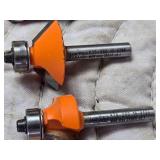 Lot of 5 Different CMT Router Bits
