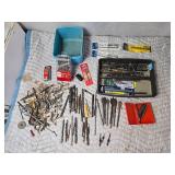 Large Lot of Misc. Drill Bits