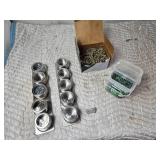 Magnetic Small Parts/Screws Containers, Box and Pail of Screws