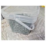 Magnetic Small Parts/Screws Containers, Box and Pail of Screws