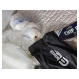 Large Lot of Paint Brushes, Foam Brushes, Large Q Tips and Other Painting Supplies