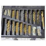 Partial Titanium Coated Drill Bit Set