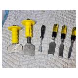 Concrete and Wood Chisels, Snap-On Trim Pad Remover