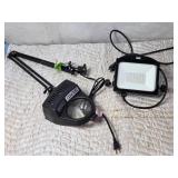 Work Light & Work Light with Magnifying Glass