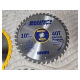 Lot of 3 - 10" Saw Blades